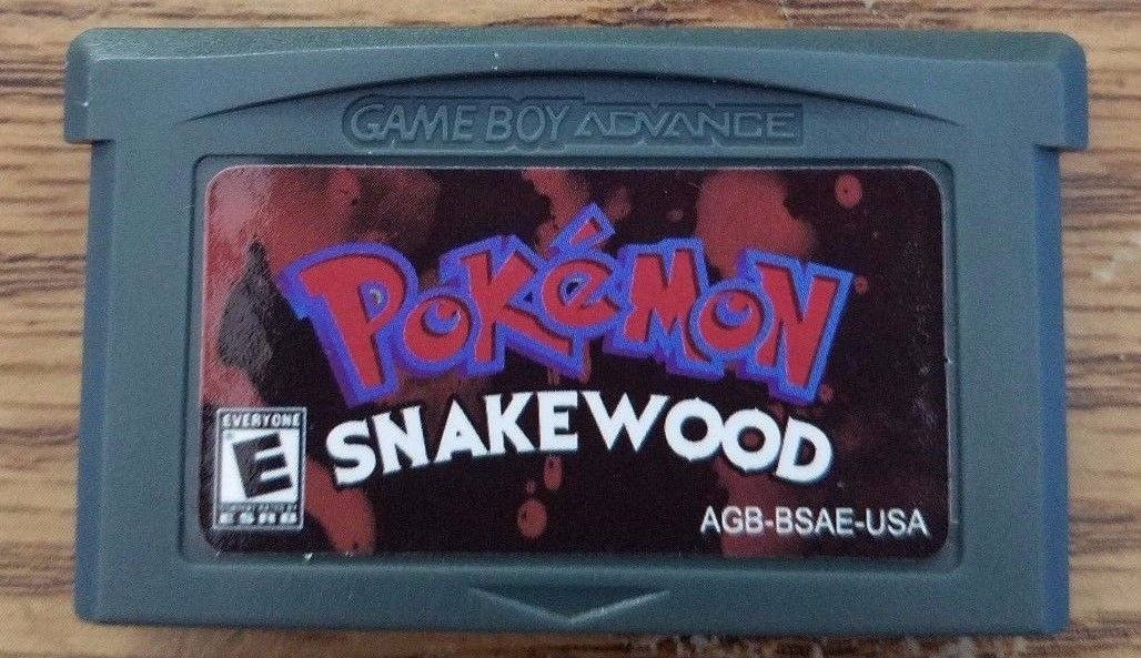 Pokemon Snakewood English Custom Game Boy Advance GBA