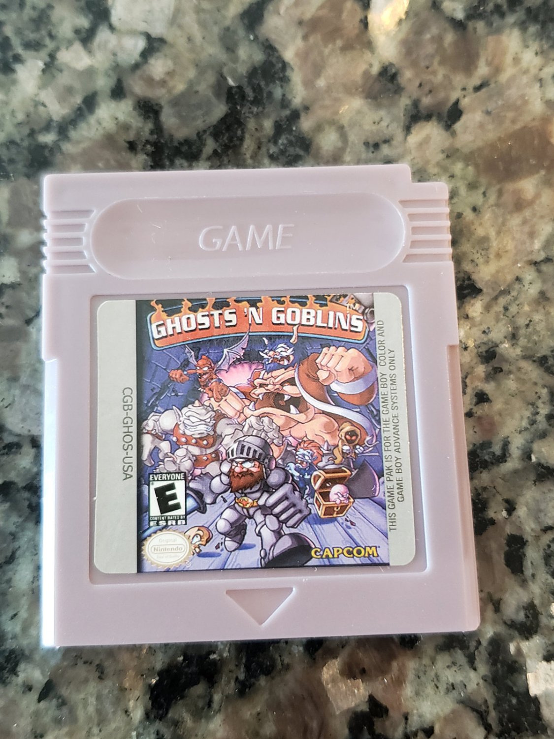 Ghosts N Goblins Game Boy Color Gbc Custom English 5246