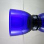 Three Cups Glass Blue Vintage Vases Glasses Blue Glass Vases Cups R41