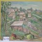 Painting Antique Signed Landscape Countryside