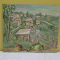 Painting Antique Signed Landscape Countryside