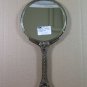 Antique Set for Bathroom End Ottocento Mirror & Brushes in Metal Toilet R1