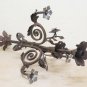 Chandelier Wrought Iron Forged by hand 4 Lights Antique Period First 900 Ch