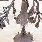 Chandelier Wrought Iron Forged by hand 4 Lights Antique Period First 900 Ch