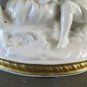 Figurine of Porcelain Capodimonte Group Scene Cortese Vintage N Naples PS8