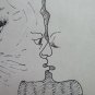 Old Drawing Years' 60 Facciamo Love not the War Author G.Pancaldi P28.9