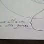 Old Drawing Years' 60 Facciamo Love not the War Author G.Pancaldi P28.9