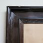 Antique Engraving from an Painting by Hans Zatzka with Frame of Great Dimensions