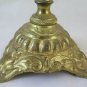 Crucifix Antique Bronze Golden Table Beginning '900 cross Christ GR6