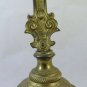 Crucifix Antique Bronze Golden Table Beginning '900 cross Christ GR6