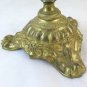 Crucifix Antique Bronze Golden Table Beginning '900 cross Christ GR6