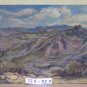 Painting Antique Landscape View Appennino Bolognese Painting Oil Board Signed