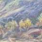 Painting Antique Landscape View Appennino Bolognese Painting Oil Board Signed