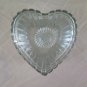 Box Glass Vintage Heart-Shaped for Candy Vintage Glass Vase R24