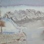 Old Painting Painting Technical of Frost Landscape Mountain 19 5/16x13 3/8in P14