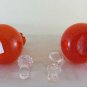 Cruet and Vinegar Dispenser Glass Colourful Vintage half '900 Design Modern R117