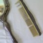 Set for Bathroom Mirror Brush Comb Antique Style Liberty Art Nouveau M1