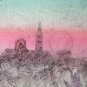Piumazzo Style Pop Painting Modern a Technical Mixed on Cardboard 1985 P33.1