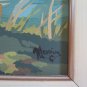 Three Painted to Oil Signed Messina C.Landscape with Animals Snow Winter G1