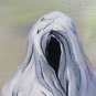 Modern Painting Years 1980's Signed Style Onirico Metaphysical Oil