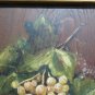 Painting Antique to Oil on board Nature Still Grape Trail of Screw 67oz15