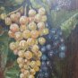 Painting Antique to Oil on board Nature Still Grape Trail of Screw 67oz15