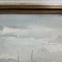 Painting Oil on Linen Signed Ascanio Cacciamali View Countryside Lombardy X9