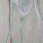 Painting Vintage Technical Mixed Experimental Nude Female the Three Graces P33.8
