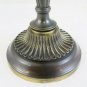 Antique Candlestick in Metal Handcrafted a Embossed Period '800 Candlestick G8