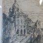 Landscape Ligure Di Giacomo Picollo Incision on Basket Signed Liguria G38
