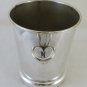 Bucket for Ice Small Size Vintage in Metal Silver R132