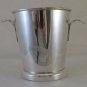 Bucket for Ice Small Size Vintage in Metal Silver R132