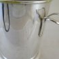 Bucket for Ice Small Size Vintage in Metal Silver R132