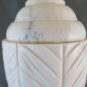 Lamp Abat Jour Table Living Room White Marble Veined Vintage R128