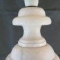 Lamp Abat Jour Table Living Room White Marble Veined Vintage R128