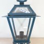 Post Wrought Iron Forged Hand Vintage Wall Lantern Light