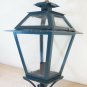 Post Wrought Iron Forged Hand Vintage Wall Lantern Light