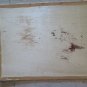 View from the Window Painting Antique Landscape in Spring Signed Original p8