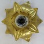 Ceiling Chandelier Antique Golden with Leaves Style Liberty Art Nouveau CH7
