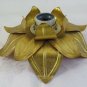 Ceiling Chandelier Antique Golden with Leaves Style Liberty Art Nouveau CH7