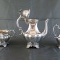 Antique Service for Tea in Metal Silver Cgh Alp Denmark Denmark R200