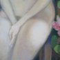 Painting Modern 1960's Nude Feminine Dipito Oil on Linen with Warranty p15