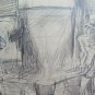 Old Drawing Theme Occupational of Painter Communist G.Pancaldi