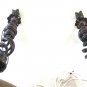 Couple Lamps Table Desk Lampshade Vintage Craft Quality' CH31