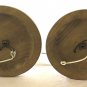 Couple Lamps Table Desk Lampshade Vintage Craft Quality' CH31