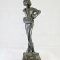 Antique Sculpture Bronze Slim Figure Feminine First Twentieth Century MA1 X2
