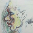 Drawing Pencil on Basket Portrait Profile Sketch Sketching Studio Painter P28.8