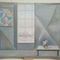 26 3/8x22in Painting Vintage inside Metaphysical Technical Mixed Years 70 P27