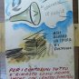 Sketch for Flyer Political Communist Years' 60 Left 10 Sheets P28.6