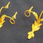 2 Wall Light Wrought Iron Vintage Pair of Lamps Wall CH14 5